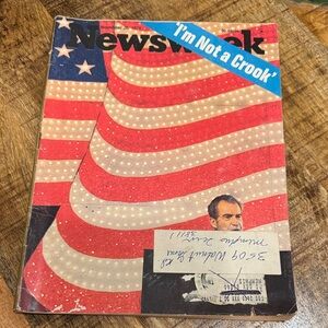Vintage Newsweek Magazine with Richard Nixon November 26, 1973